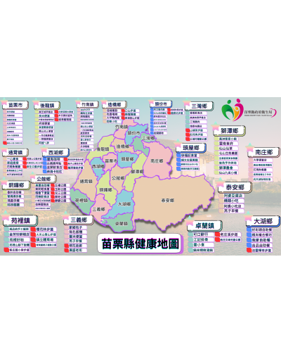 113年苗栗縣健康地圖
