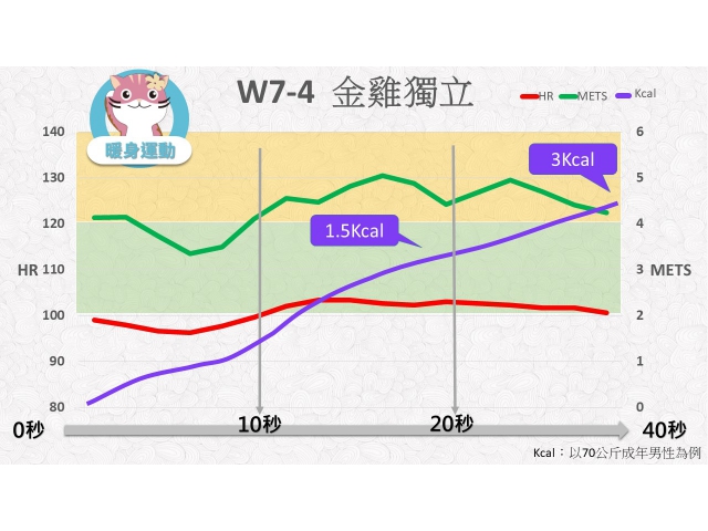 第07週： A. 暖身運動 04 (W7-4) /金雞獨立