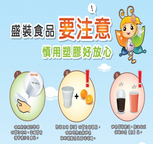 盛裝食品要注意 慎用塑膠好放心