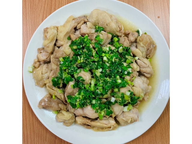 電鍋料理~電鍋版蔥油雞